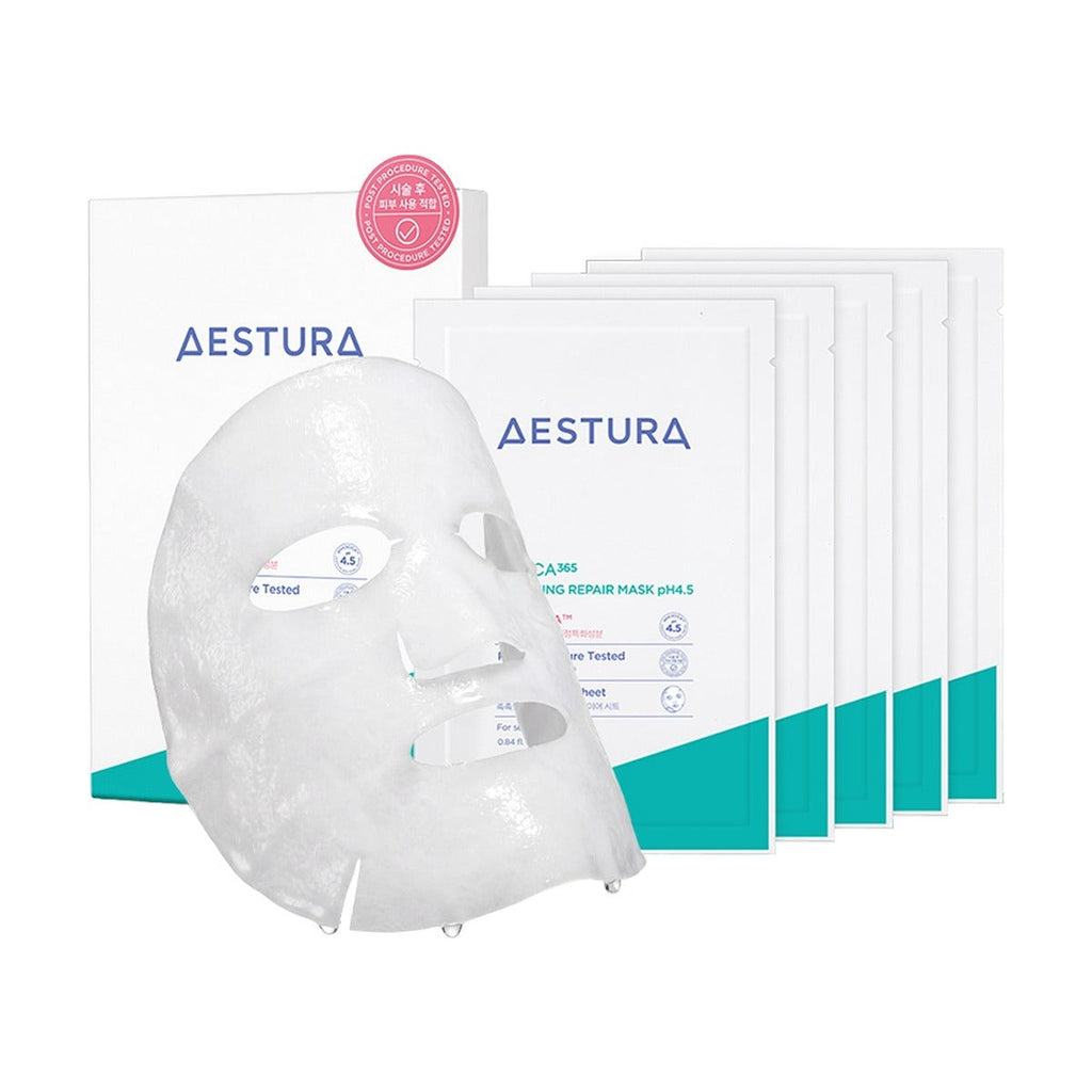 AESTURA A-CICA 365 Soothing Repair Mask pH4.5 25ml 5 sheets
