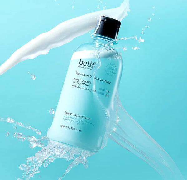 2 x belif Aqua Bomb Frozen Toner 300ml from Korea