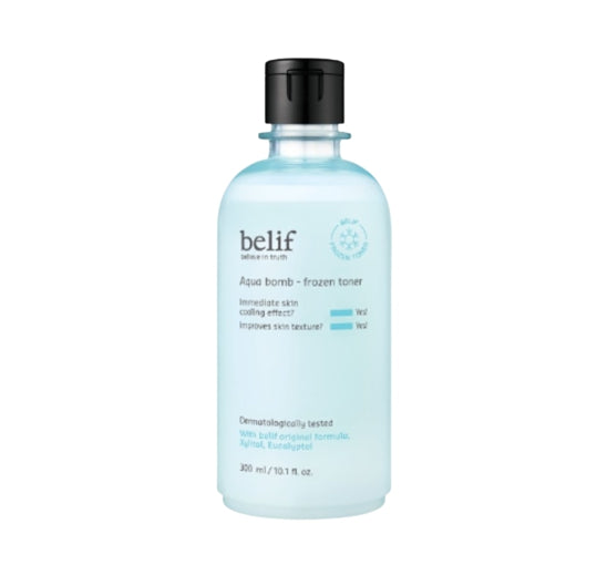 2 x belif Aqua Bomb Frozen Toner 300ml from Korea