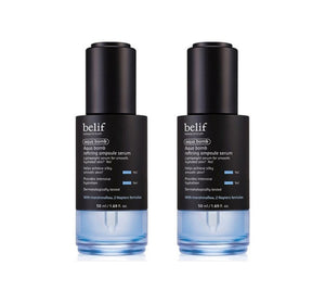 2 x belif Aqua Bomb Refining Ampoule Serum 50ml from Korea