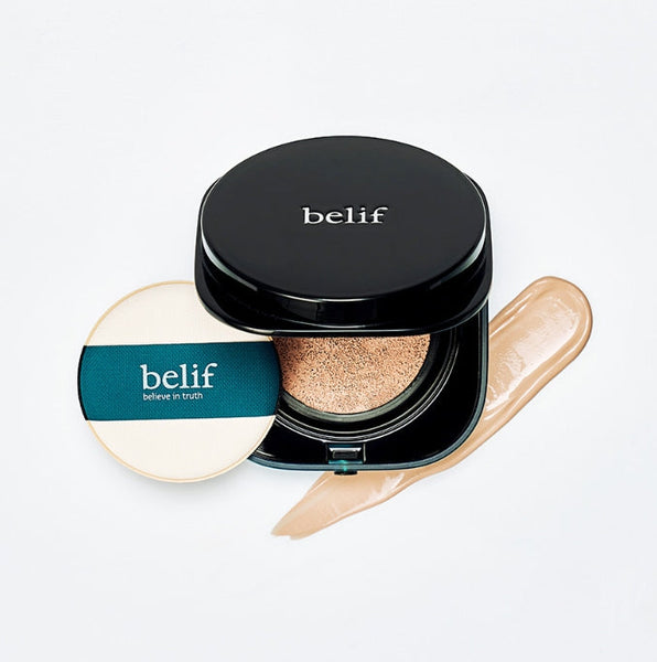 2 x belif Belief Cica Bomb Cushion No Mark BB (Main 15g+Refil 15g) SPF 50+ PA+++ from Korea