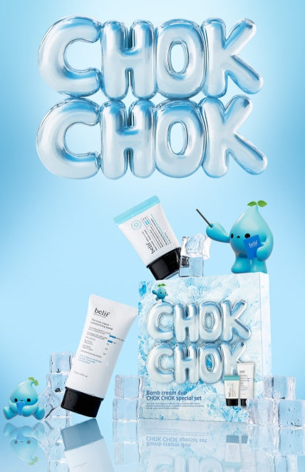 2 X belif Bomb Cream Duo Chok Chok Special Set (2 items) from Korea
