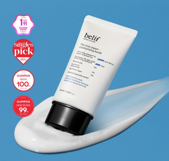 belif Bomb Cream Duo Chok Chok Special Set (2 items) from Korea