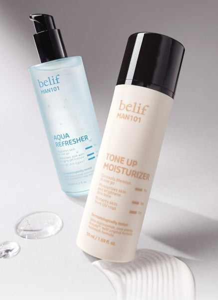 2 x [MEN] belif Man 101 Tone Up Moisturizer 50ml, SPF50+ PA+++ from Korea