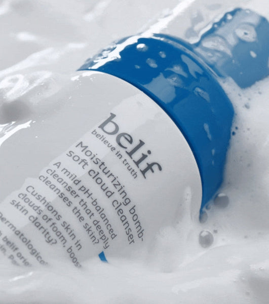 belif Moisturizing Bomb Soft Cloud Cleanser 150ml from Korea