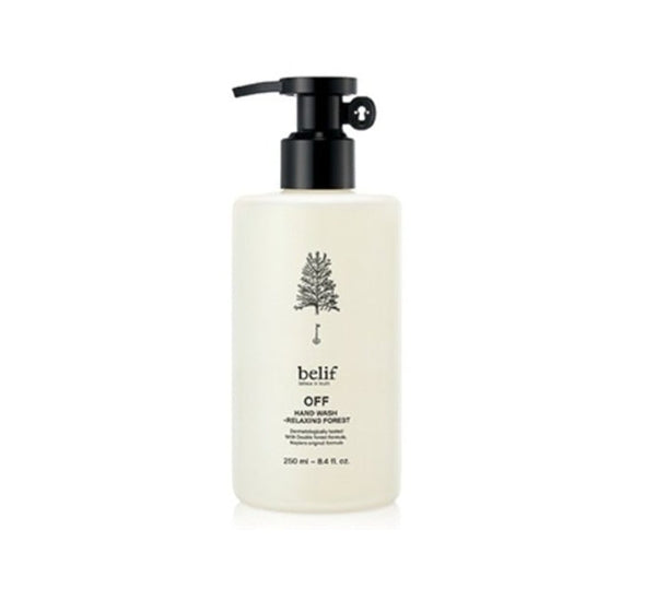 belif OFF Hand Wash Relaxing Forest 250ml from Korea