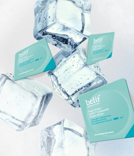 belif Super Drops Multi-7 Hyaluronic Frozen Serum 3ml x 6ea from Korea