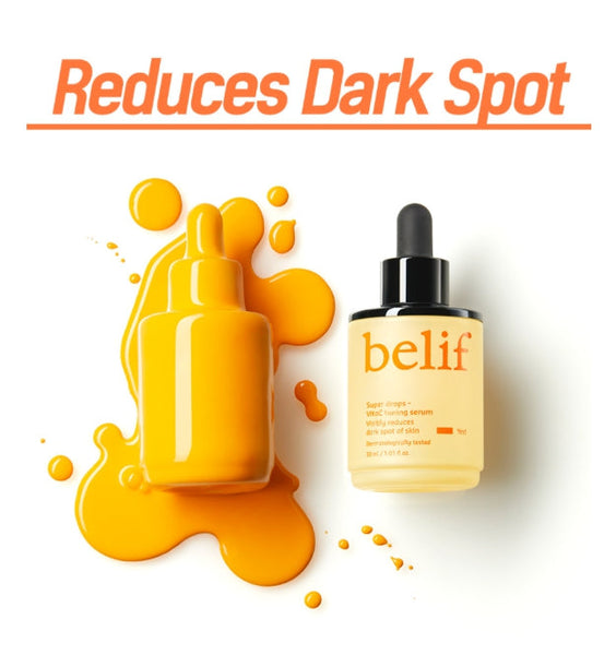 2 x belif Super Drops VITAC Toning Serum & Multi Vitamin Mask Set from Korea