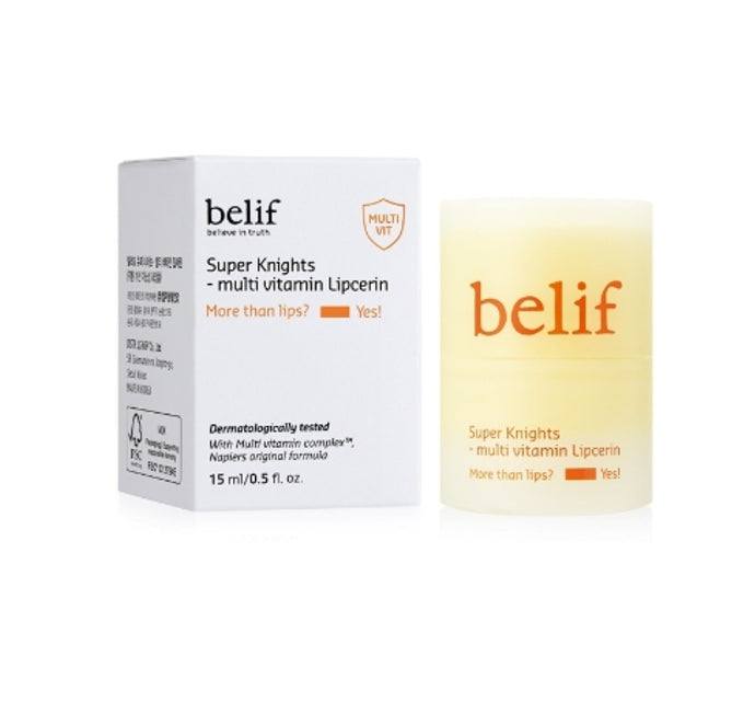 belif Super Knights Multi Vitamin Lipserin 15ml from Korea