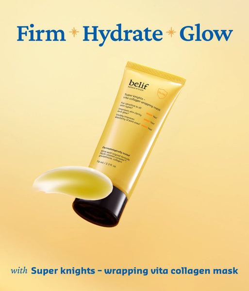 belif Super Knights Vita Collagen Wrapping Mask 70ml from Korea