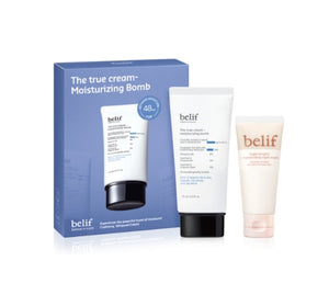 belif The True Cream - Moisturizing Bomb 75ml Set (2 Items) from Korea