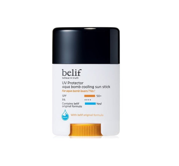 belif UV Protector Aqua Bomb Cooling Sun Stick 50ml, SPF 50+ / PA ++++ from Korea