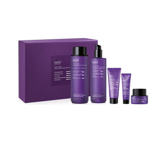 2 x belif Youth Creator Age Knockdown Basic Set (5 items) from Korea