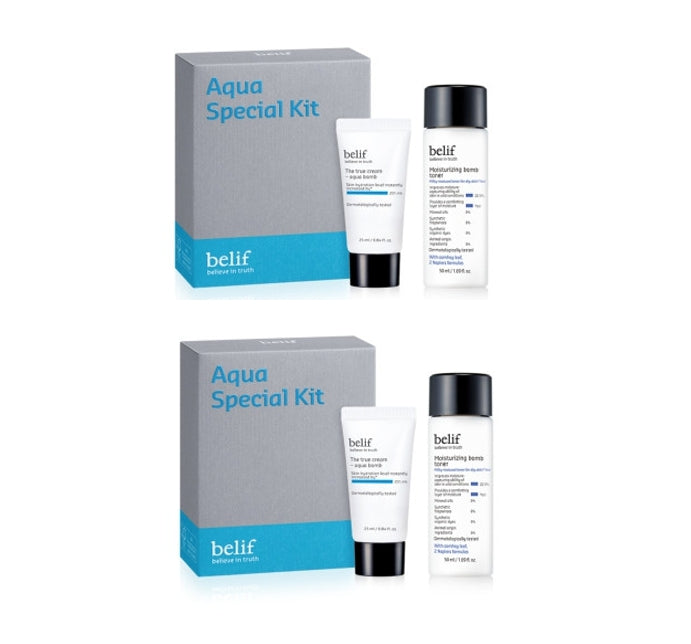 2 x belif Aqua Bomb Speical Kit (2 Items) from Korea