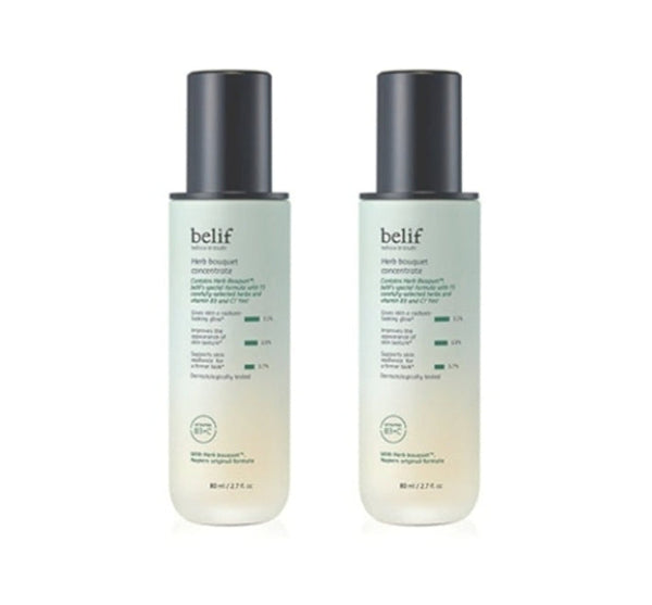 2 x belif Herb Bouquet Concentrate 50ml or 80ml from Korea