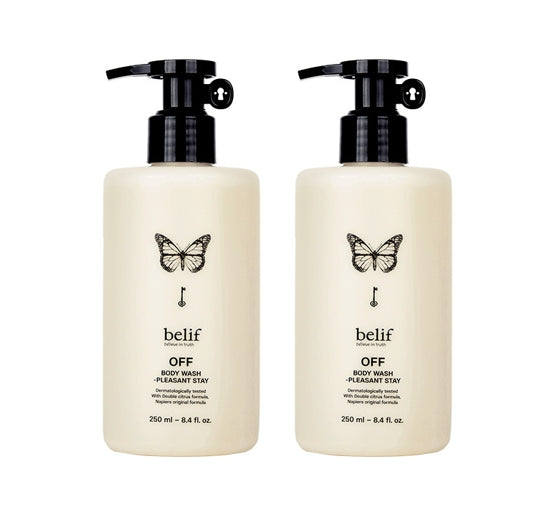 2 x belif Off Body Wash (Pleasant Stay) 500ml from Korea