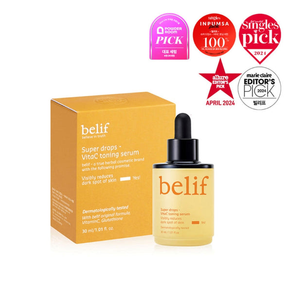 belif Super Drops VITAC Toning Serum 30ml from Korea