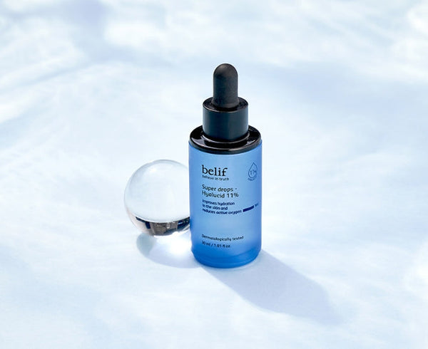 belif Super drops Hyalucid 11% 30ml from Korea