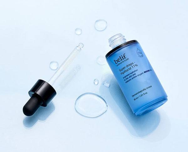 belif Super drops Hyalucid 11% 30ml from Korea