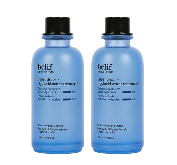 2 x belif Super drops Hyalucid Water Treatment 150ml from Korea