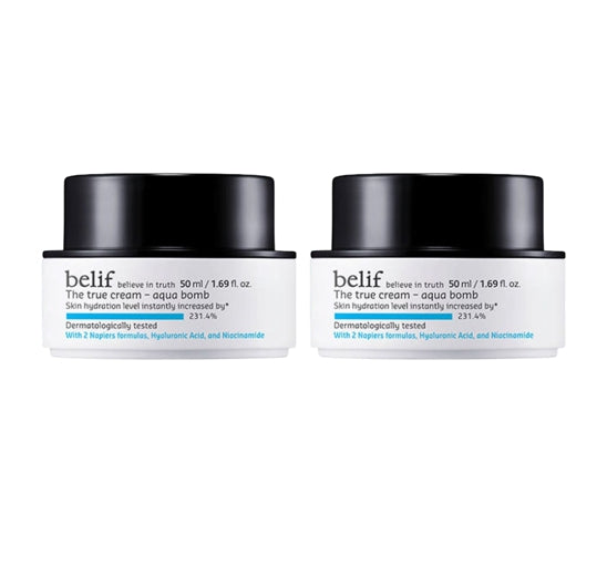 2 x belif The True Cream Aqua Bomb 50ml from Korea