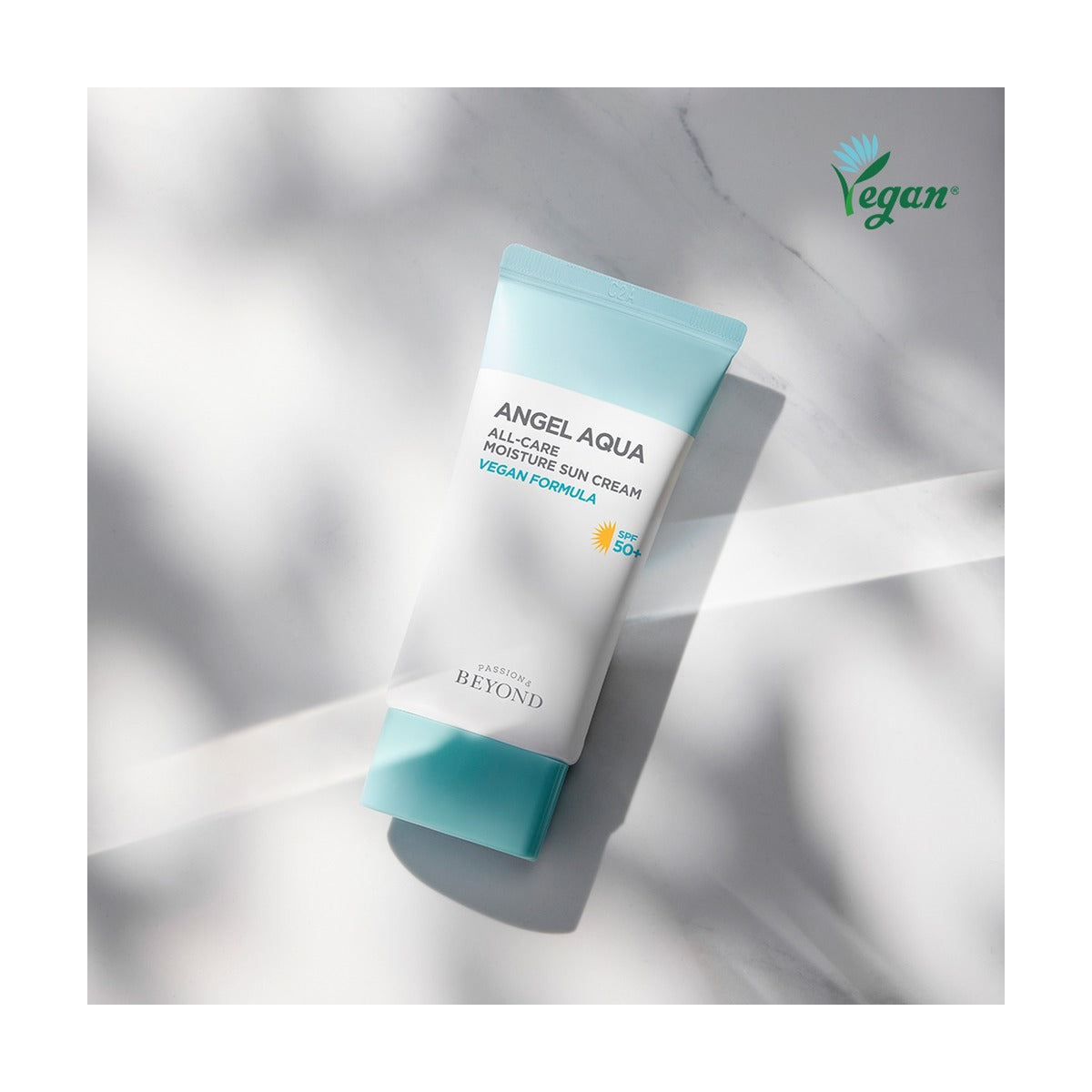 Beyond Angel Aqua All-Care Moisture Sun Cream 50ml duo
