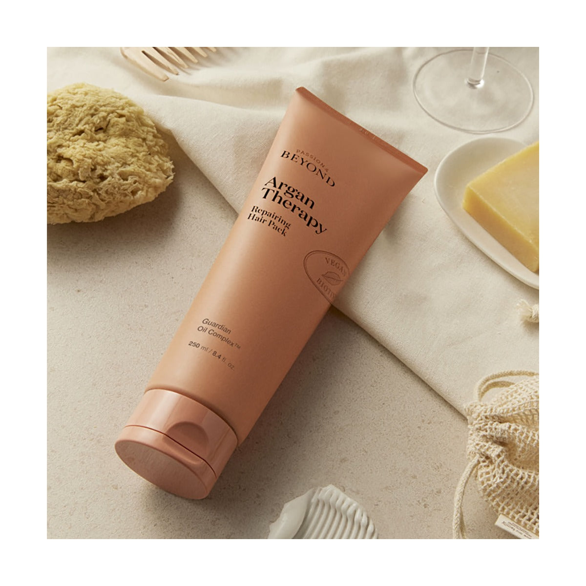 Beyond Argan Therapy Repairing Hair Pack 250ml tube
