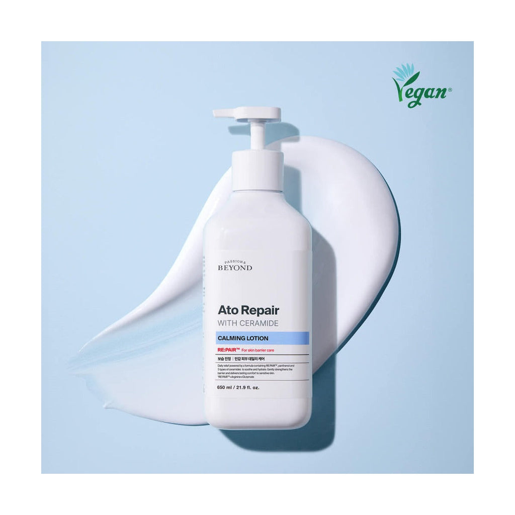 Beyond Ato Repair with Ceramide Calming Lotion 650ml pump bottle