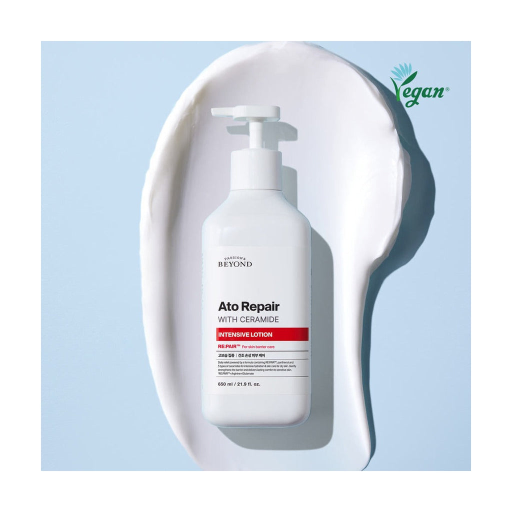 Beyond Ato Repair with Ceramide Intensive Lotion 650ml pump bottle