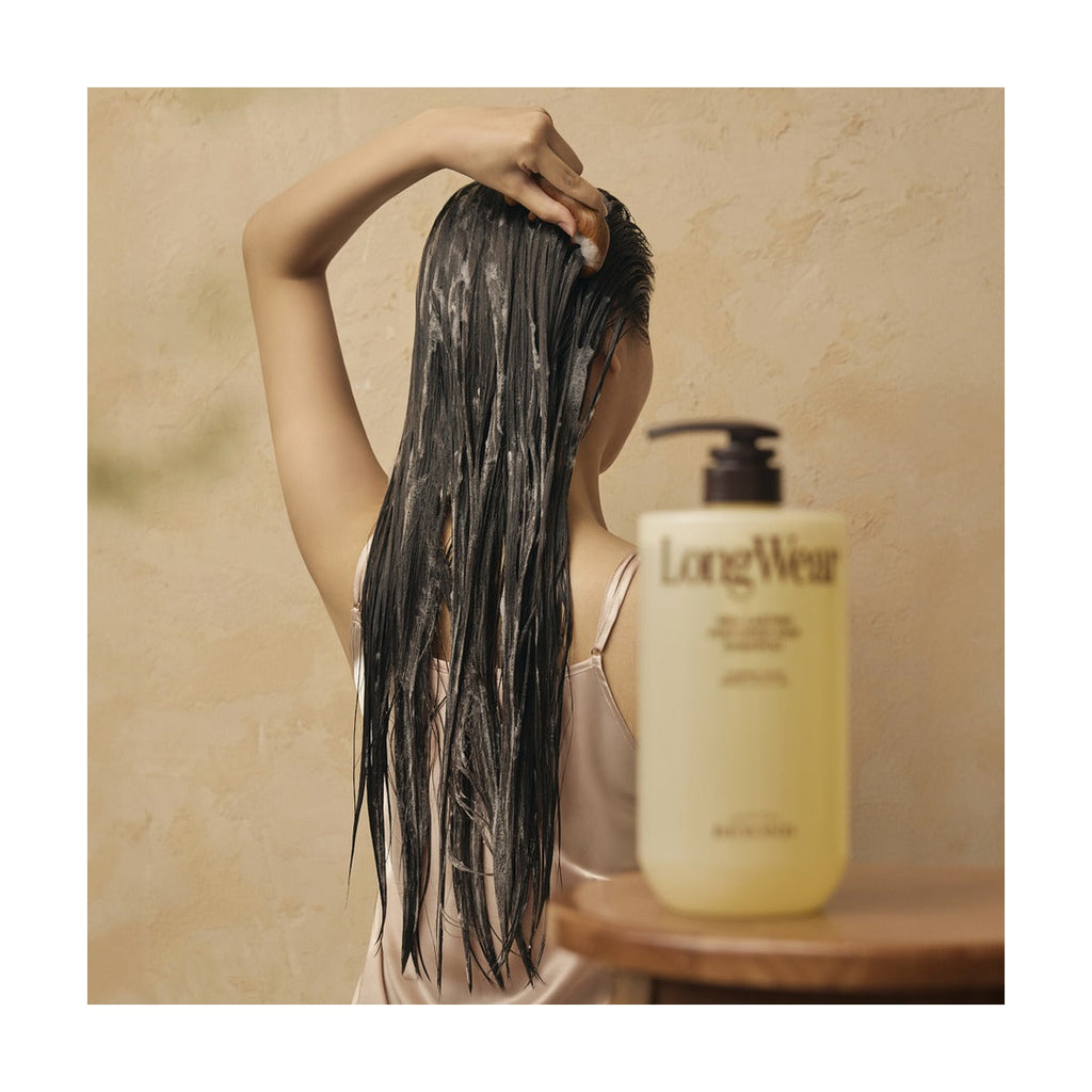 Beyond LongWear Perfumed Hair Shampoo Powdery Musk 950ml pump bottle