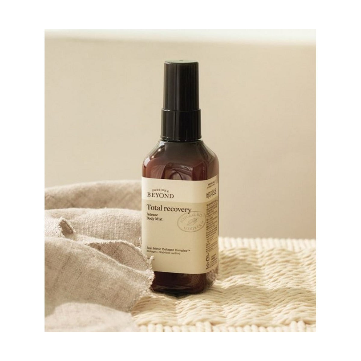 Beyond Total Recovery Intense Body Mist 120ml spray bottle