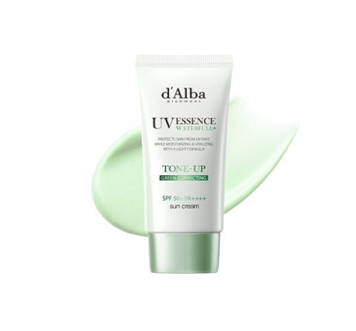 d'Alba Waterfull Tone-Up Sun Cream (Green Correcting) SPF50+ PA++++ 50ml