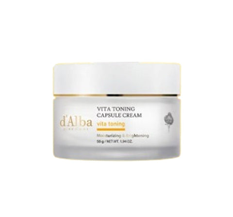 d'Alba Vita Toning Capsule Cream 55g from Korea