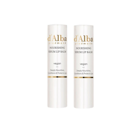 2 X d'Alba White Truffle Nourishing Serum Lip Balm 3.6g from Korea