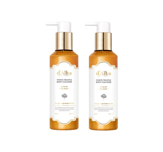 2 X d'Alba White Truffle Oil Serum Body Cleanser 275ml from Korea