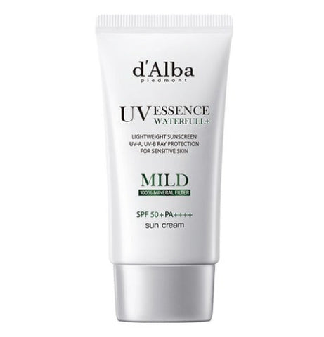 d'Alba Waterfull Mild Sunscreen SPF50+ PA++++ 50ml from Korea