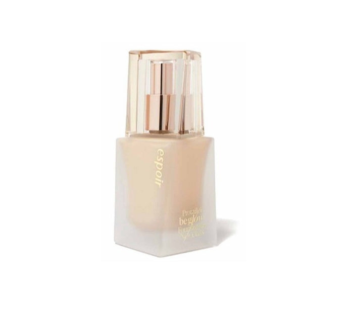 espoir Protailer Be Glow Foundation New Glass SPF27 PA++ 5 Colours 30g from Korea