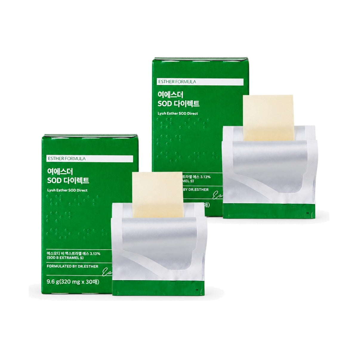 ESTHER FORMULA Lyuh Esther SOD Direct Film 320mg x 30 films box