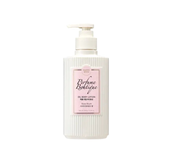 HAPPY BATH Perfume Boutique Oil Body Lotion ( Rose Blush ) 350ml from Korea