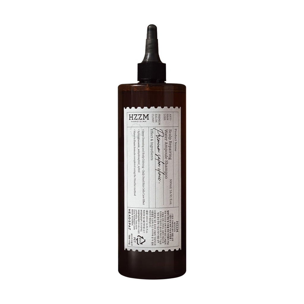 HEADSPA 7 HZZM Scalp Repairing Water Ampoule Shampoo 500ml bottle