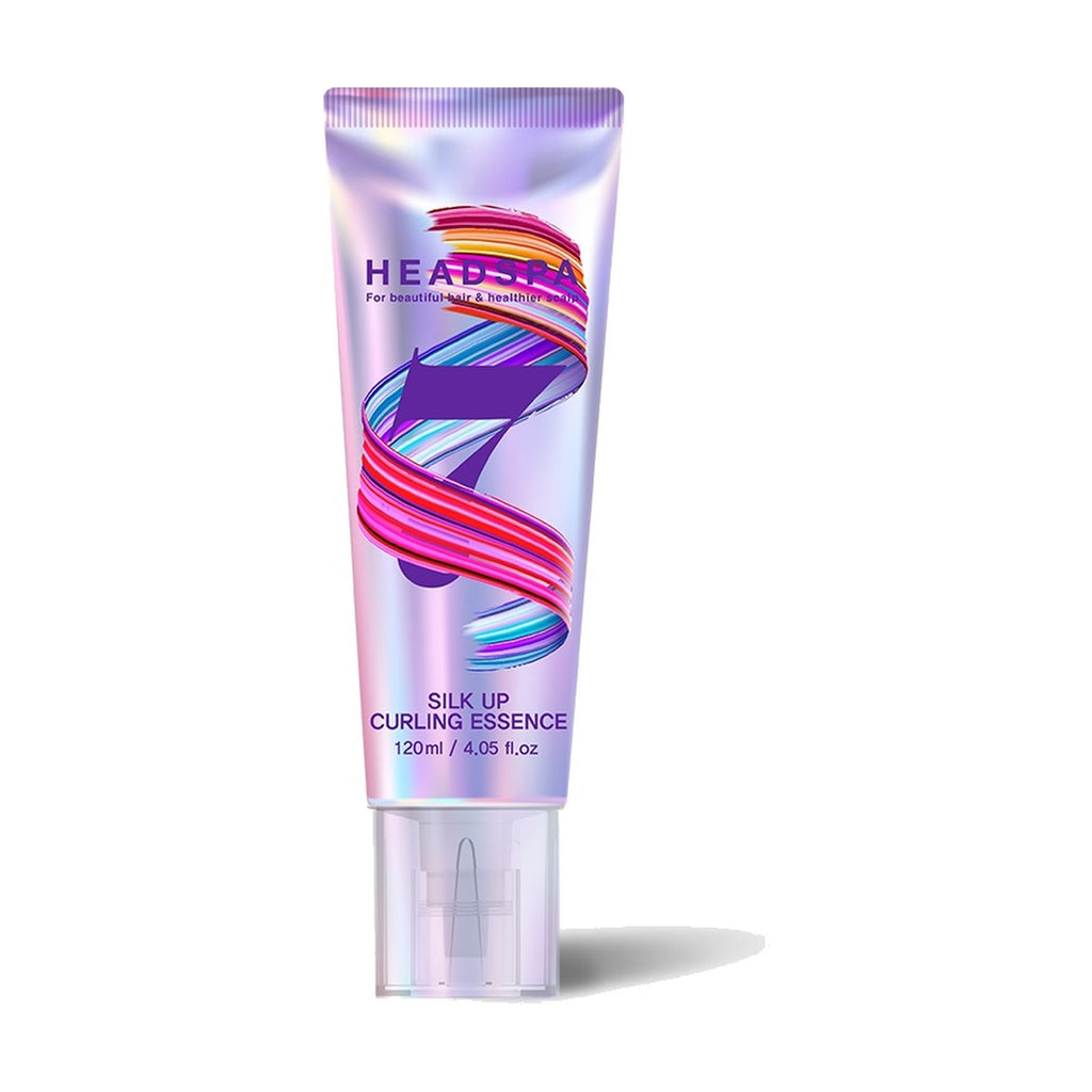 HEADSPA 7 Silk Up Curling Essence 120ml bottle