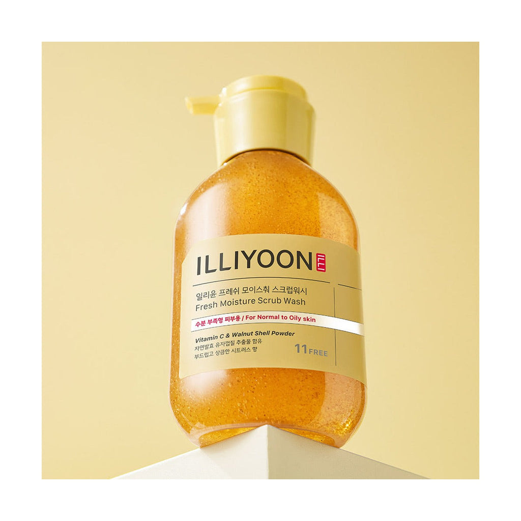 ILLIYOON Fresh Moisture Scrub Wash 625ml pump bottle