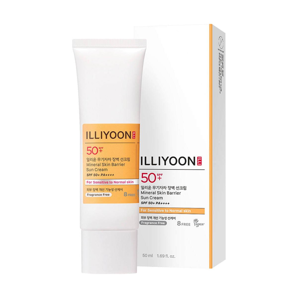 ILLIYOON Mineral Skin Barrier Sun Cream SPF50+ PA++++ 50ml