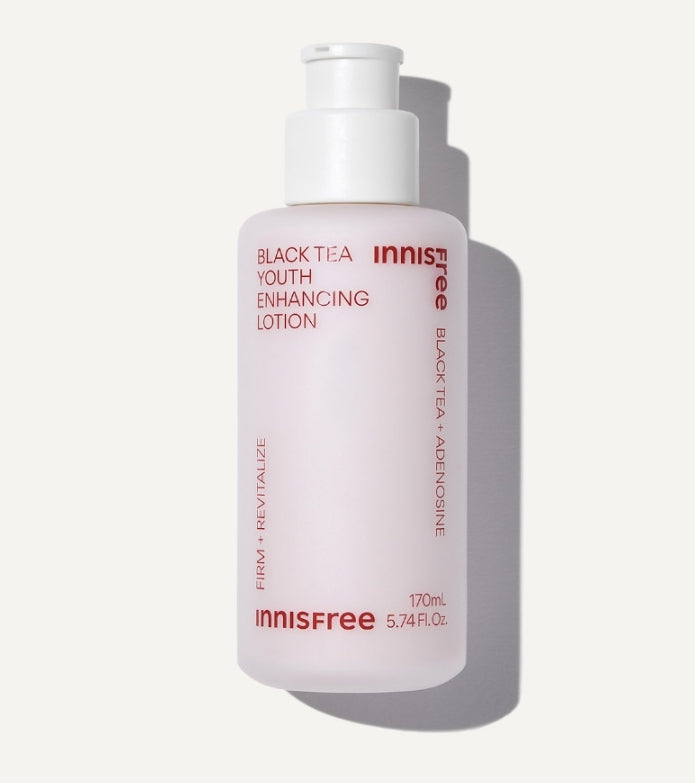 innisfree Black Tea Youth Enhancing Lotion 170ml from Korea