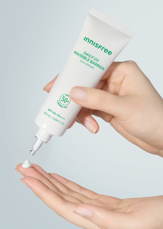 2 x innisfree Daily UV Invisible Barrier Sun Serum 50ml SPF50+ PA++++ from Korea