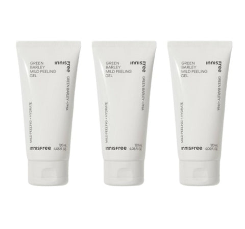 3 x innisfree Green Barley Mild Peeling Gel 120ml from Korea, 3 x innisfree Green Barley Mild Peeling Gel 120ml from Korea_1