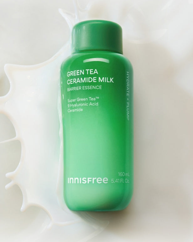innisfree Green Tea Ceramide Milk Barrier Essence 90ml from Korea