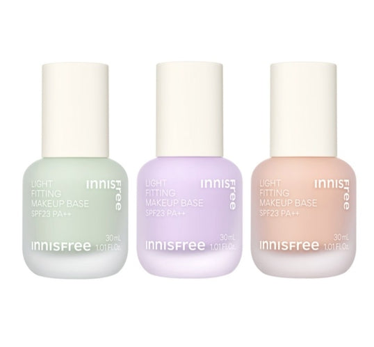 2 x innisfree Light Fitting Makeup Base 30ml,  3 Colours from Korea, 2 x innisfree Light Fitting Makeup Base 30ml,  3 Colours from Korea_1