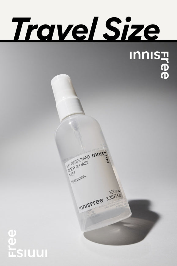 innisfree My Perfumed Body & Hair Mist 100ml (Pink Coral) from Korea