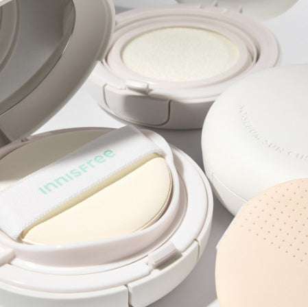 2 x innisfree No-Sebum Sun Cushion EX 14g, SPF 50+ PA++++ from Korea (Copy)